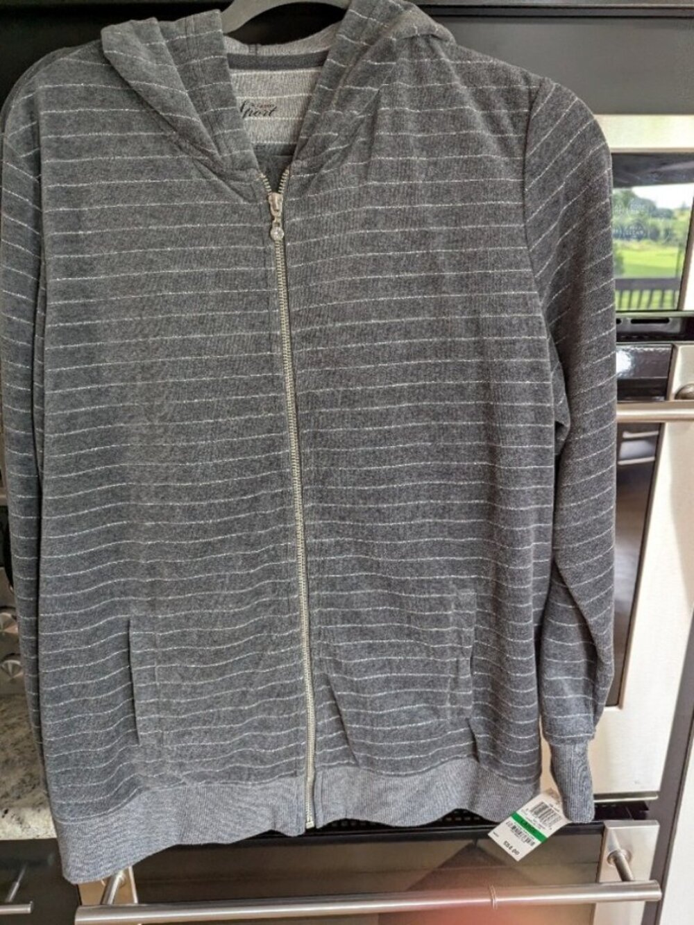 Macy's Women's Warm Track Suit, Grey, Size L